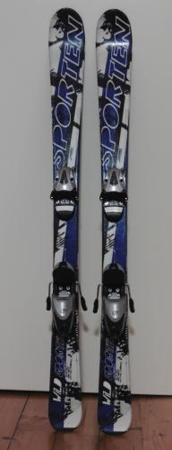 Dtsk lye Sporten Wild 116 cm modr