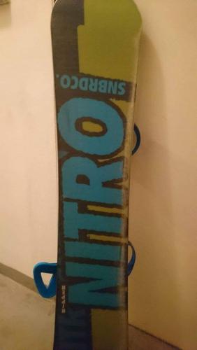Snowboard s vázáním